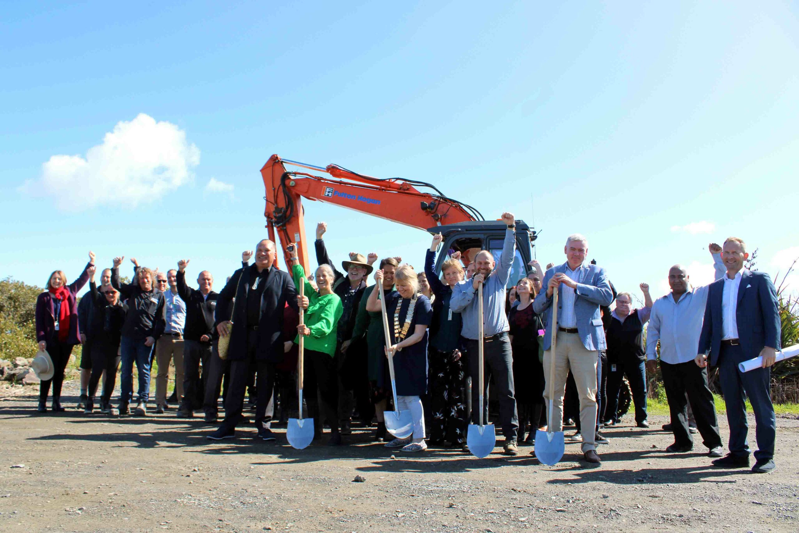 You are currently viewing Shovels out for Kōpū marine precinct