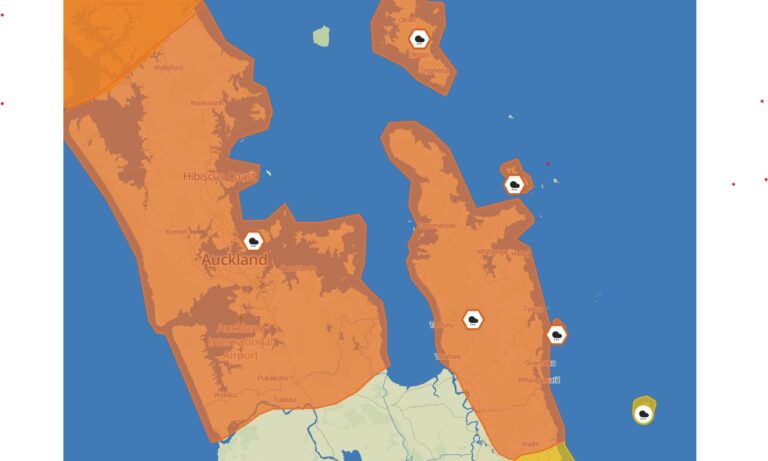 Read more about the article Heavy rain warning for Coromandel