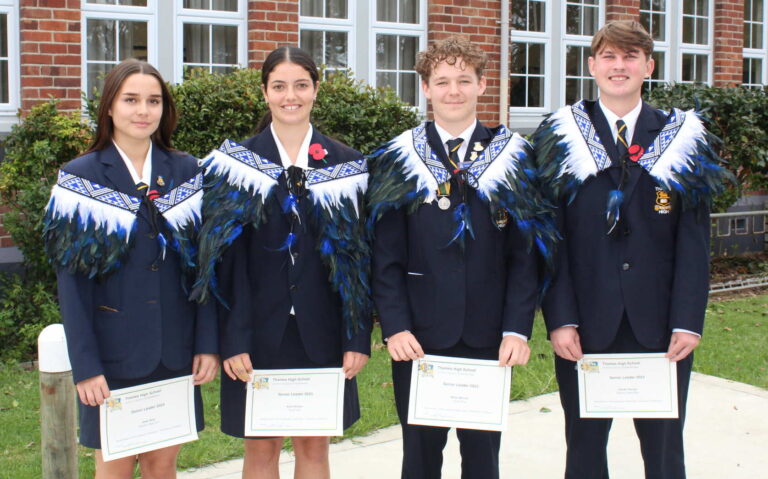 Read more about the article Head students blessed with ceremonial cloaks