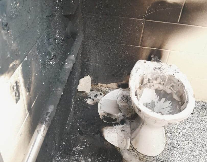 You are currently viewing Waihī toilet block burnt to tune of $10k