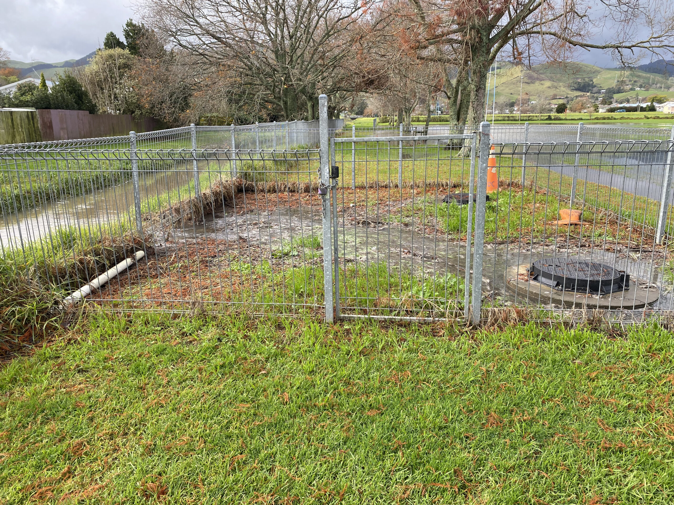 You are currently viewing Rain causes pipe overflow in Paeroa