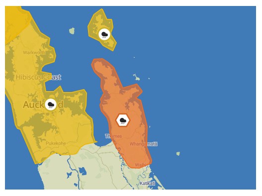 You are currently viewing Severe Weather Warning for Coromandel