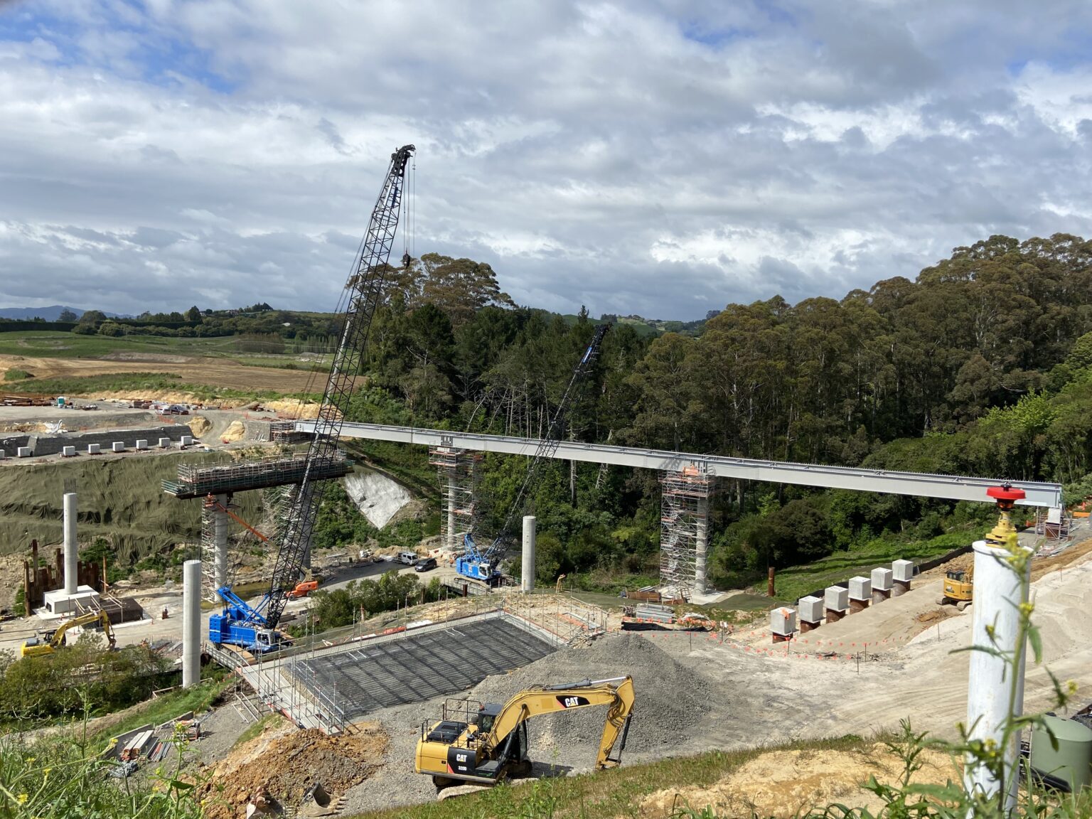 A tale of two bridges – steel plates for SH25A bridge beams taken from ...