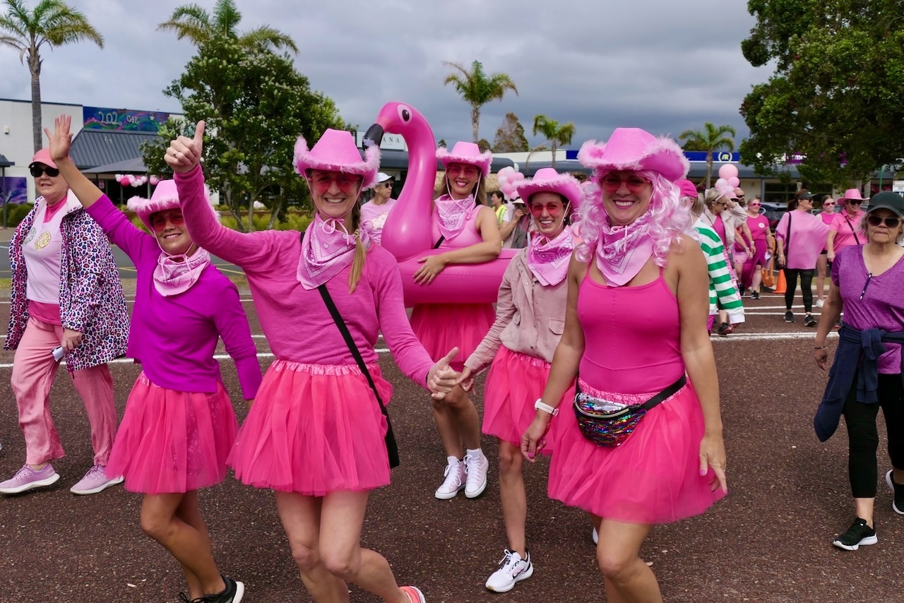 You are currently viewing Pāuanui Pink Walk held for breast cancer awareness