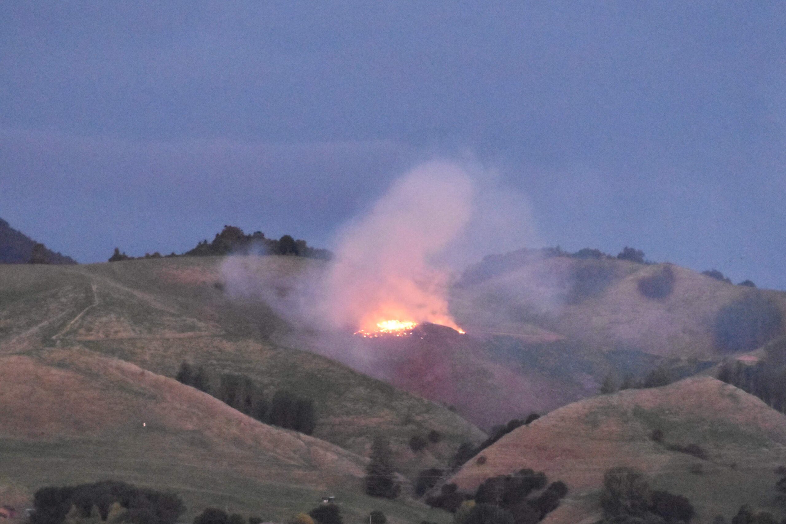 You are currently viewing Controlled burn in Paeroa ‘spectacular’