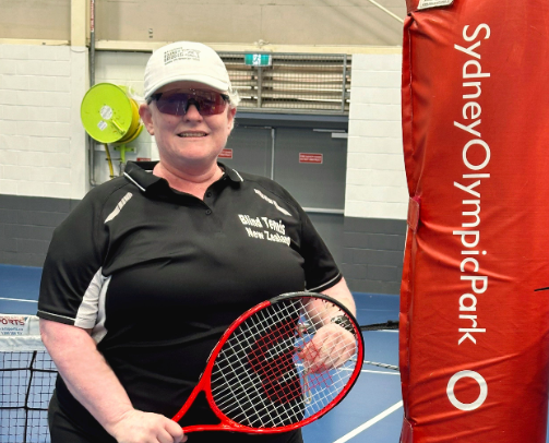 Read more about the article Blind tennis player to serve up in Italy, Poland