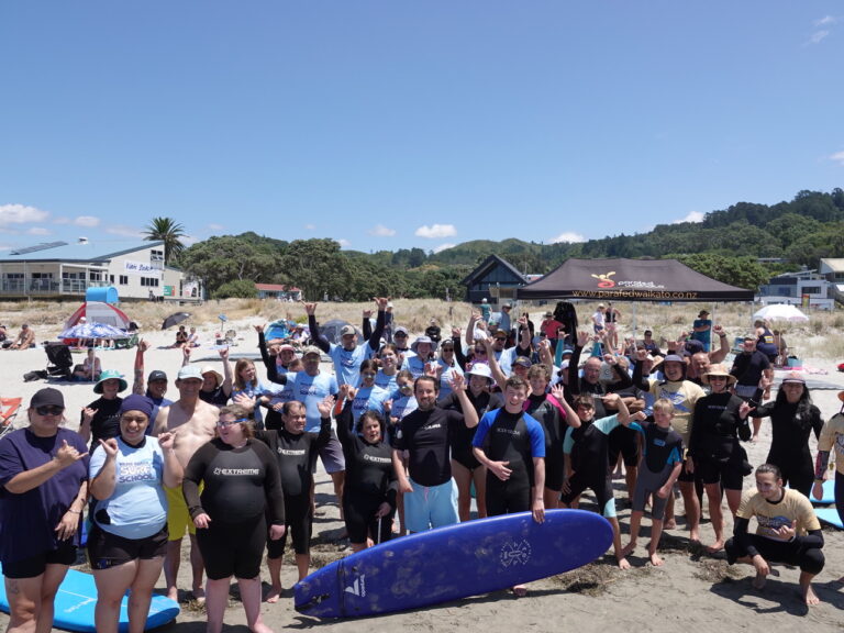 Read more about the article Surf’s up at Waihī Beach